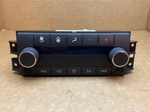 09-16 Tahoe Yukon Enclave Traverse Rear Climate Radio Control OEM 15881861 - Picture 1 of 6