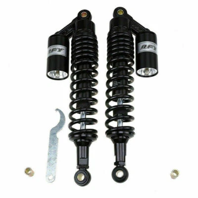 Amortecedor de suspensão a ar traseiro de motocicleta 15" 380mm compatível com Harley Sportster - Imagem 1 de 4