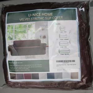 Velvet 2 Seat Loveseat Cover - Picture 1 of 3