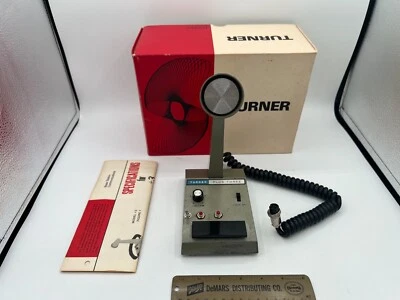 Vintage Turner +3 Vorverstärker Keramik Modu-Gard Tischmikrofon A75000 - Bild 1 von 4