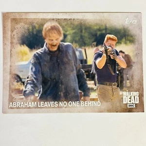 2016 Topps The Walking Dead Season 5 Base Card #83 Abraham Leaves No One Behind - Picture 1 of 2