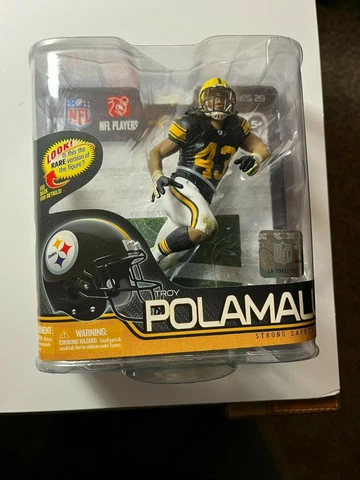 McFARLANE NFL SERIES 29 - TROY POLAMALU RETRO JERSEY STEELERS     LOC WALL Cover