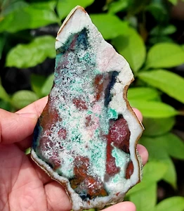 60gr Rare Chrysocolla Nature Copper Crystal Slab Polish Indonesia Picture Stone - Picture 1 of 6