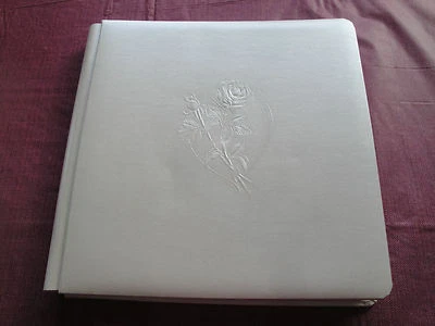 Creative Memories 12 x 12 White Wedding Rose Album with Pages  - Image 1 of 4