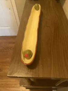 Bella Casa By Ganz Olive Boat - Picture 1 of 4