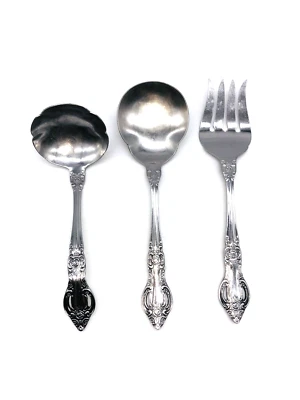 Northland Oneida Bastón Inoxidable Rouge Tenedor para Servir Carne Cuchara para Salsa Japón Foto 1 de 4