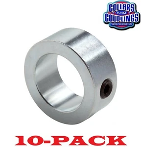 10-PACK! NEW! 3/16" ID Set Screw Shaft Collar, 1-PC Steel Zinc Plated SC18Z - Picture 1 of 3