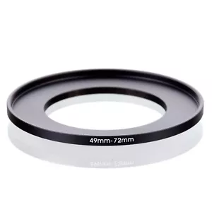 49mm to 72mm Step-up Step Up Camera Lens Filter Ring 49-72 49mm 72mm 49-72 MM - Picture 1 of 3