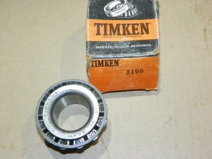 Timken 3196 Tapered Roller Bearing Cone Made in USA - Picture 1 of 1