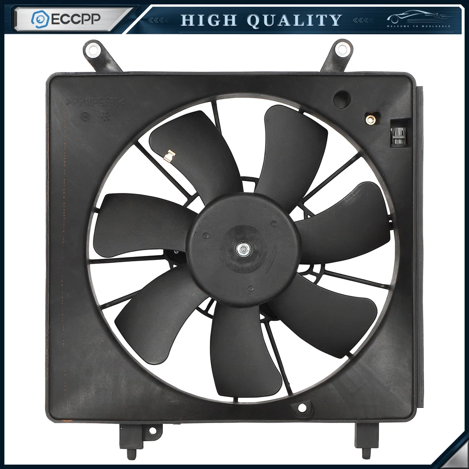Electric Radiator Fan Assembly For 2002 2003 2004 2005 2006 Acura Rsx for 600600 Foto 1 de 4