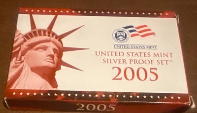 2005 United States Mint Silver Proof Set  - Image 1 of 4
