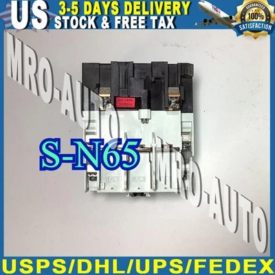 100-0902 MAGNETIC CONTACT S-N65 AC200V MITSUBISHI FOR OTC WELDING M/C CPXDS-500 - Image 1 of 4
