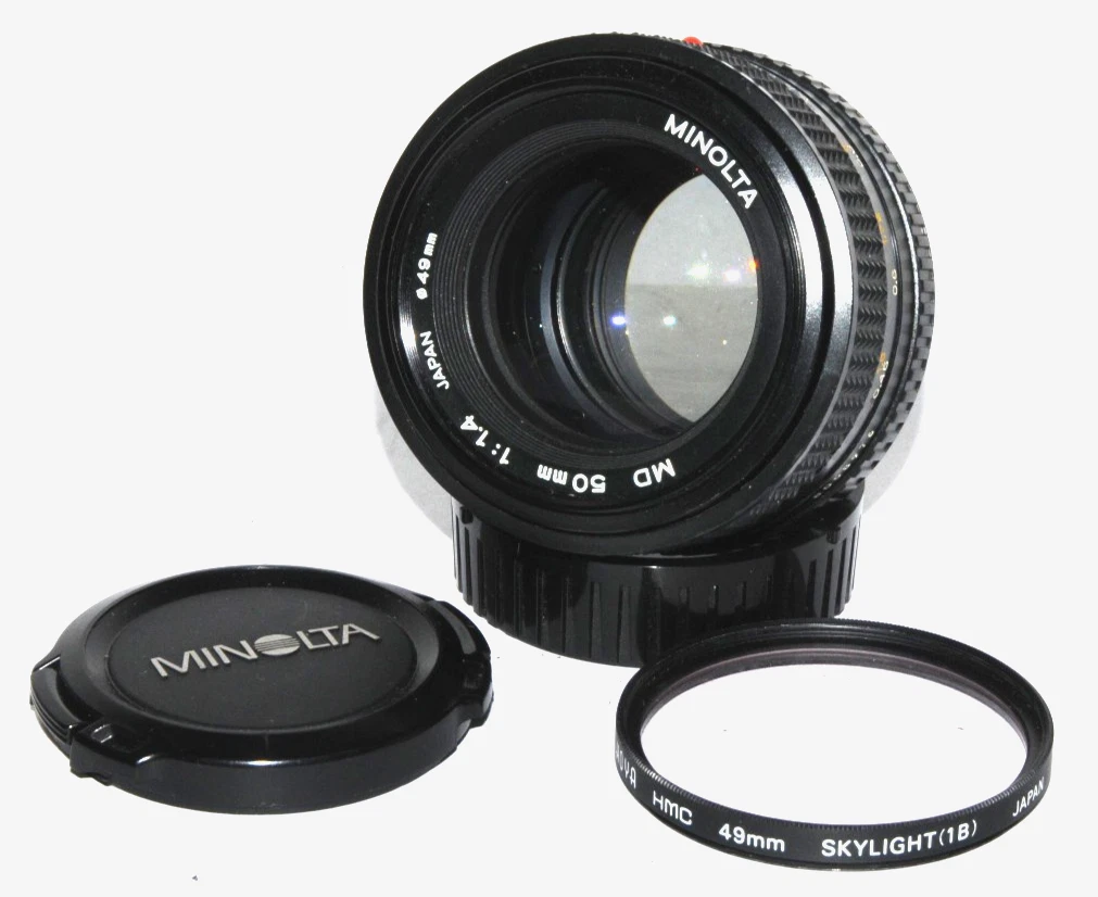 Minolta MD f/1.4 50mm Camera Lenses for sale | eBay