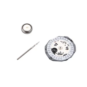 Single Calendar At 3 Quartz Watch Movement 4.3mm Height For Hattori VJ22 VJ22B - Picture 1 of 17