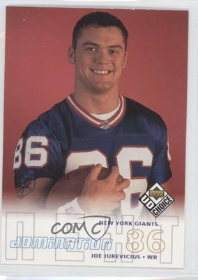 1998 Upper Deck UD Choice Domination Next Joe Jurevicius #279 Rookie RC - Image 1 of 2