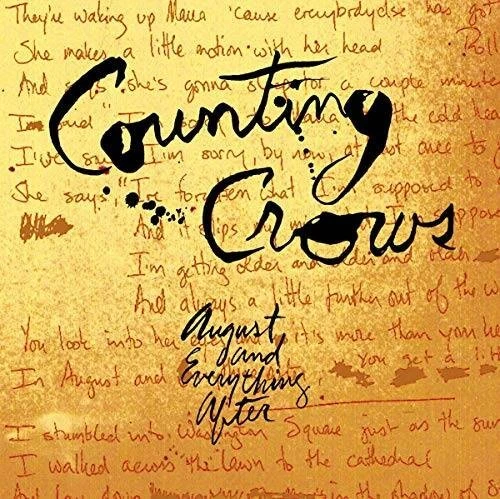 August And Everything After - Audio CD By Counting Crows - GOOD Foto 1 de 1