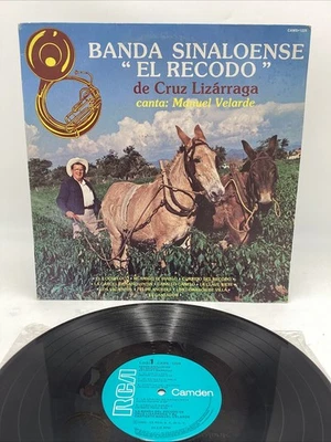 BANDA SINALOENSE canta MANUEL VELARDE (85’ RCA VINYL LP MEXICO) NM- - Image 1 of 4
