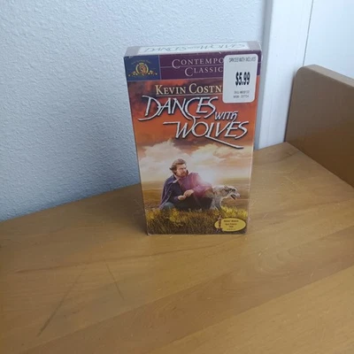 Dances with Wolves VHS Movie - Kevin Costner - 1990 -Action/Adventure New Sealed - Image 1 of 4