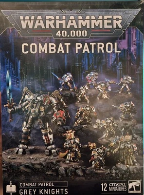 Games Workshop Warhammer 40K Patrulla de Combate Caballeros Grises (Antiguo) Nuevo en Caja Foto 1 de 2