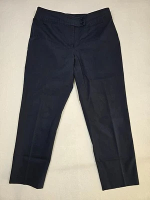 Talbots Heritage Womens Navy Pants Size 14 - Image 1 of 4
