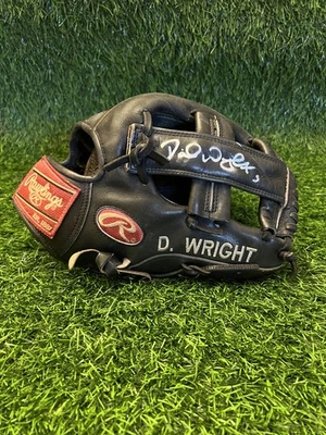 David Wright 2003 Minor League Used Rawlings Glove  - Image 1 of 4
