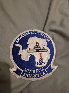 Amundsen-Scott Station South Pole Antarctica Patch - Picture 1 of 3