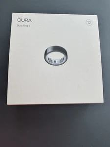 Oura Ring 4 Black/Noir Size 12 New - Picture 1 of 7
