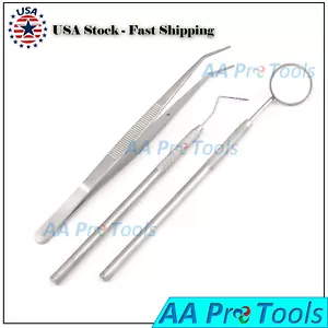 Kit pulizia esami igiene specchio bocca dentista e sonda PR-433 - Foto 1 di 3