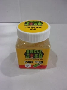 UNCLE JOSH PORK FROG #11 white  NIP - Picture 1 of 4