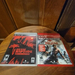 DEAD ISLAND & DEAD ISLAND RIPTIDE PS3 2 SPIELE COMBO LOT KONVOLUT KOMPLETT - Bild 1 von 4