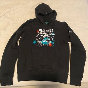 Sudadera con capucha para hombre Mercedes Benz AMG Petronas F1 George Russell #63 - negra, x-pequeña - Imagen 1 de 18