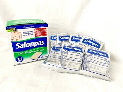 Salonpas Pain Relieving Patch Arthritis Stiff Neck Joint Pain Sore Muscles - Image 1 of 4