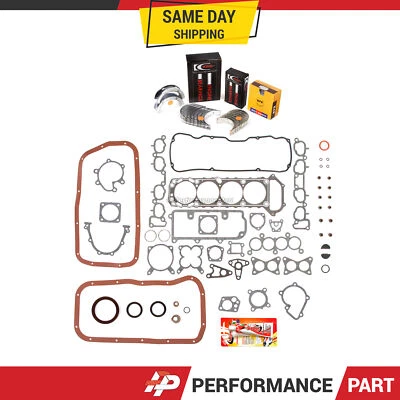 Engine Re-Ring Kit Fit 89-97 Nissan 240SX D21 Pickup KA24E - Image 1 of 4