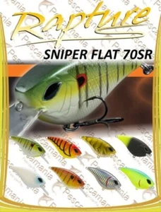 Artificial Spinning Rapture Crankbait SNIPER FLAT 70SR 70Mm/15.5G Flotante - Imagen 1 de 17