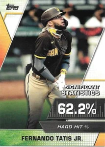 Topps Serie 2 2021 Fernando Tatis Jr estadísticas significativas - PADRES - #SS-8 - Imagen 1 de 1