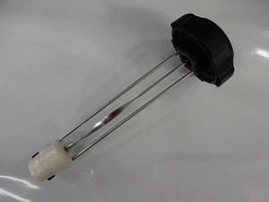 John Deere Genuine OEM Fuel Tank Cap & Gauge AM143251 200 Series STX38 STX46  - Picture 1 of 3