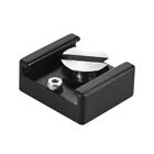 Cold Shoe Mount  Base Bracket With 1/4" Mounting Screw For F6o7