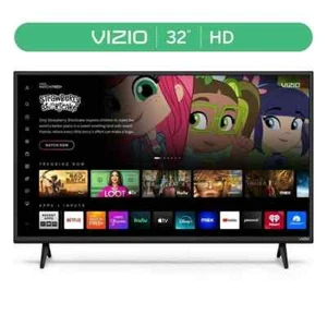 VIZIO D32H-J04 32" Class D-Series HD Smart TV - Black 720p HD - Picture 1 of 3
