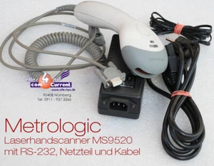 LASER BARCODESCANNER SCANNER METROLOGIC MS-9520 MS9520 RS-232 RS232/LTPN SERIAL - Picture 1 of 1