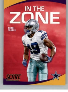 2020 Score In the Zone Gold #IZ-AC Amari Cooper Dallas Cowboys - Picture 1 of 2