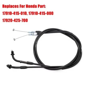 For Honda CB400 CM400 CX500 CB450SC Nighthawk Motorcycle Double Throttle Cable - Picture 1 of 6