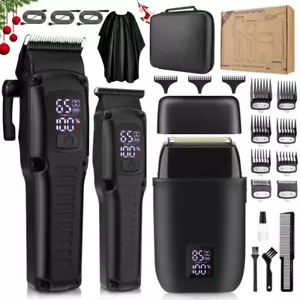Wahl Professional Hair Cut Machine Barber Salon Cutting Trimmer Clipper Kit Set - Picture 1 of 6