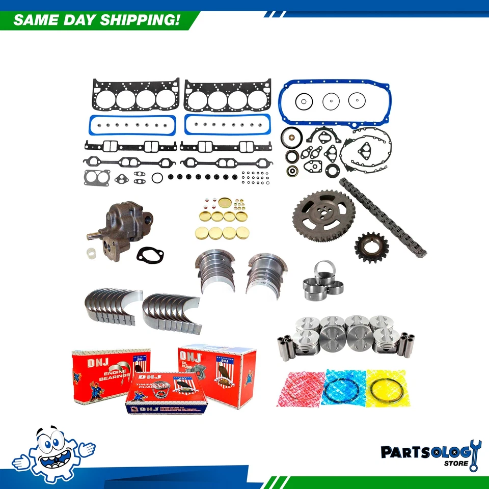 DNJ EK3148BM Master Engine Rebuild Kit For 94-97 Buick Cadillac Camaro 5.7L OHV - Image 1 of 4