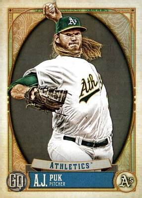 2021 Topps Gypsy Queen #183 A.J. Puk - Image 1 of 2