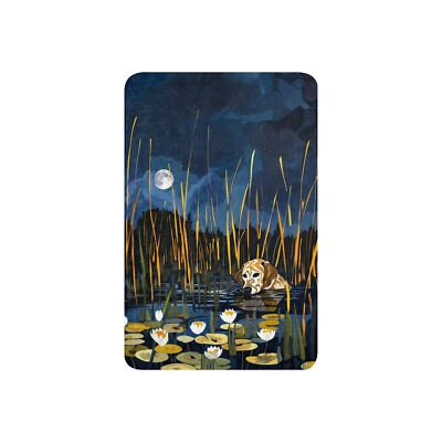 Sherpa blanket - Labrador Retriever (moonlit marsh) - Image 1 of 4