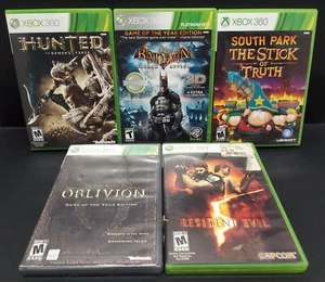Xbox 360 Spielepaket - Hunted, Batman, South Park, Elder Scrolls, GETESTET!! - Bild 1 von 7