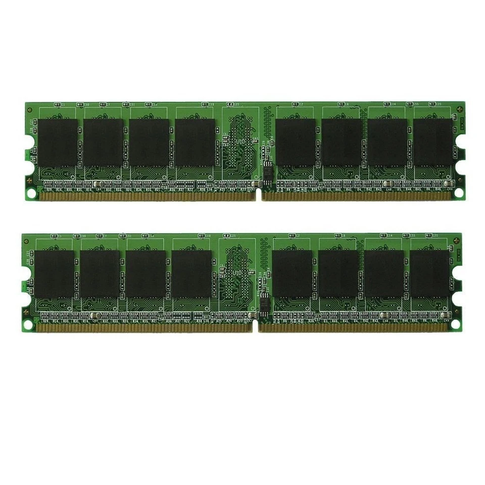 2 x 2GB = 4GB Memory Ram Dell Optiplex 4 740 745 755 760 960 GX520 GX620 Desktop - Image 1 of 1