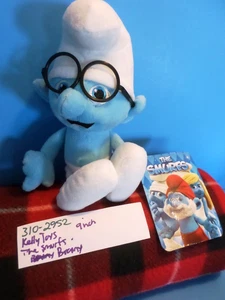 Kelly Toys The Smurfs Brainy Plush (310-2952) - Picture 1 of 4