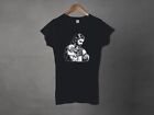 Jesus Holding Cat Ladies Fitted T Shirt Sizes Small-2XL