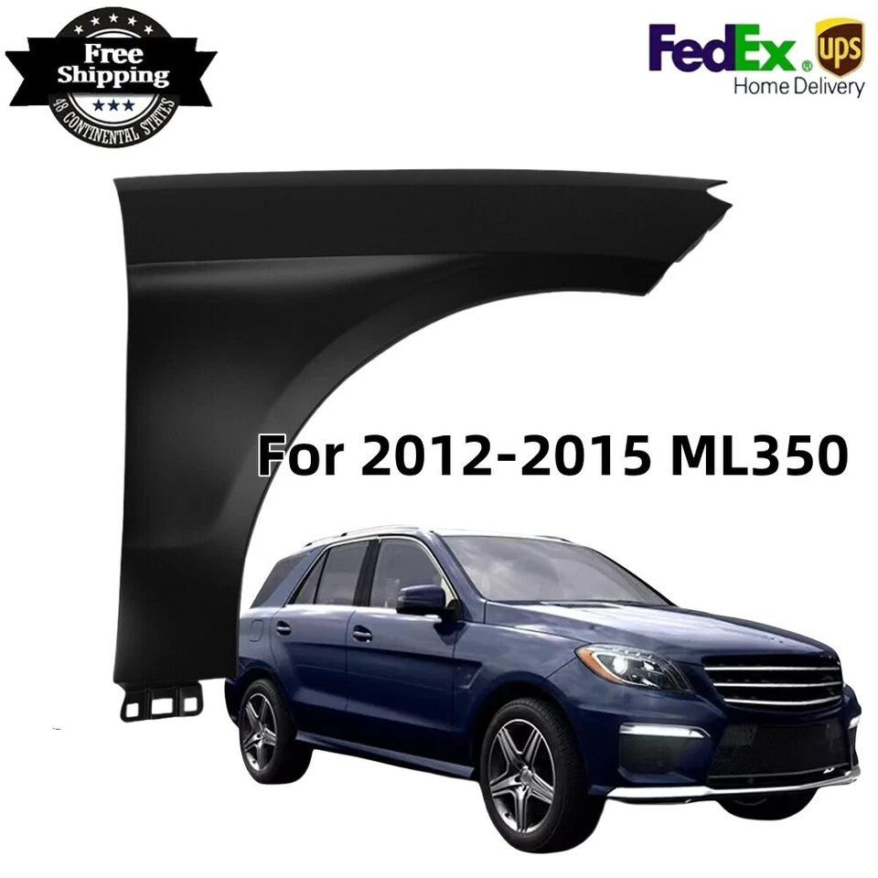 Front Right RH Passenger Side Fender Fits 2012-2014 Mercedes-Benz ML350 ML550 Foto 1 de 4